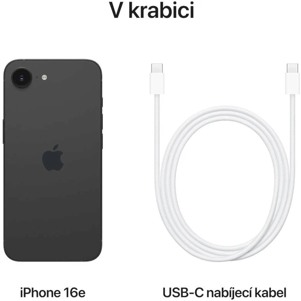 Apple iPhone 16e 128GB černý - Mobilní telefony - Obrázek E0PD000K01