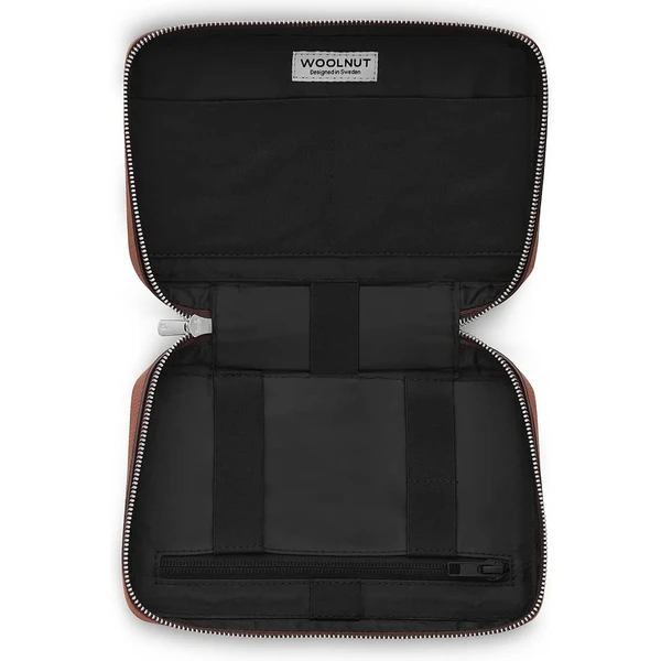Woolnut kožený Tech Organizér hnědý - Organizéry - Obrázek E0Q4000701
