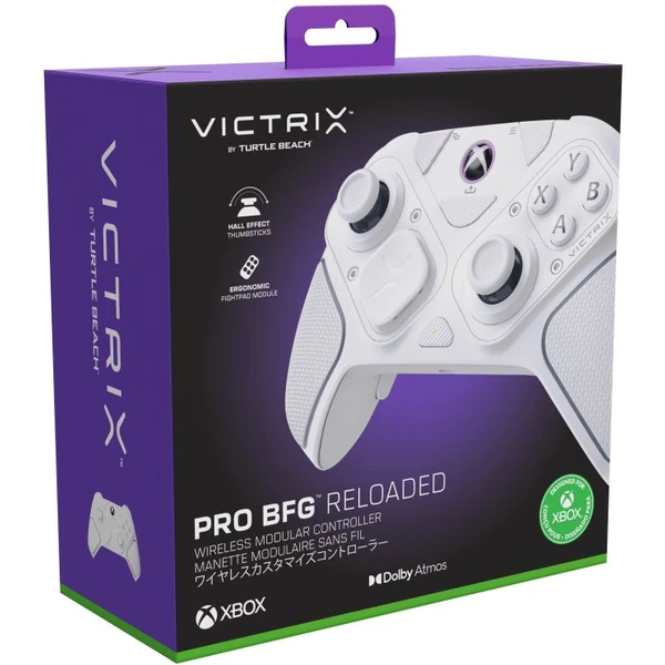 Turtle Beach herní ovladač Victrix Pro BFG Reloaded (XBOX/PC/MAC) bílý - Herní ovladače - Obrázek E0QH000K01