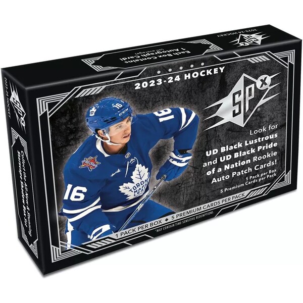 Upper Deck 2023-24 SPx Hockey Hobby Box