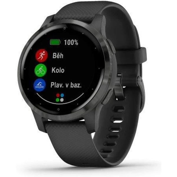 Garmin vivoactive 4S šedé/černé - Chytré hodinky - Obrázek E0XE000501