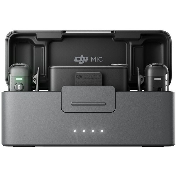DJI Mic 2 (2 TX + 1 RX + Charging Case) Černá