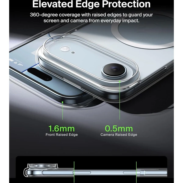 Belkin SheerForce MagSafe kryt iPhone Air čirý - Pouzdra - Obrázek E1CN000K01