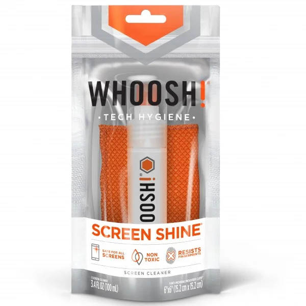 WHOOSH! Screen Shine On the Go XL čistič obrazovek - 100 ml - Čistící roztoky - Obrázek E1JK000101