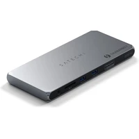 Satechi Thunderbolt 4 vícedisplejová dokovací stanice vesmírně šedá - Dokovací stanice