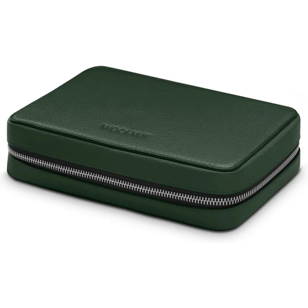 Woolnut kožený Tech Organizér tmavě zelený - Organizéry - Obrázek E1Q4000701