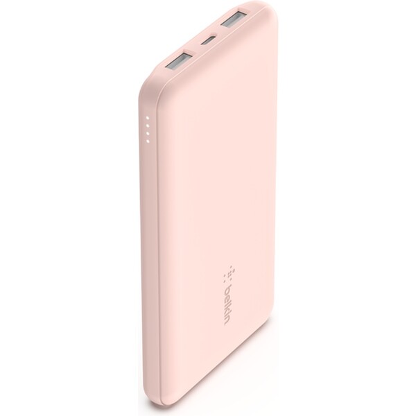 Belkin BOOST CHARGE USB-C powerbanka (15W), 10000mAh, růžová