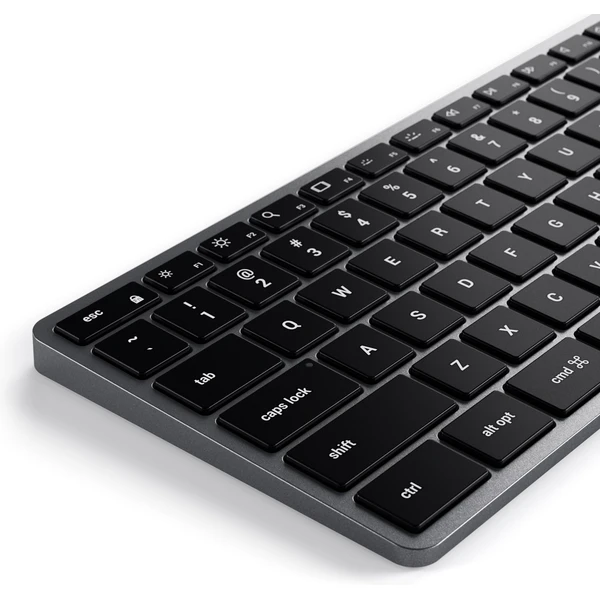 Satechi Slim X3 Bluetooth bezdrátová podsvícená klávesnice HU vesmírně šedá - Klávesnice - Obrázek E2D5000K01