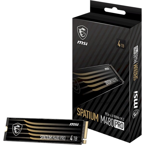 MSI Spatium M480 Pro 4TB - SSD disky - Obrázek E2DL000K01