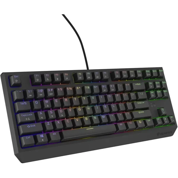 Genesis THOR 230 TKL RGB mechanická klávesnice černá Outemu Brown - Klávesnice - Obrázek E2I5000O01