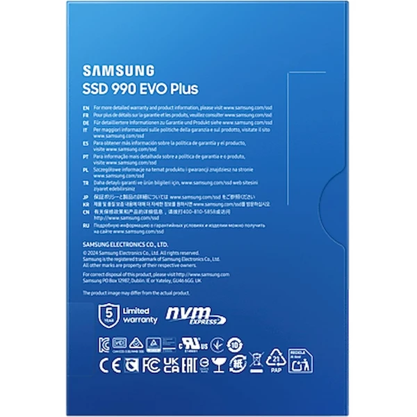 Samsung 990 EVO Plus SSD M.2 NVMe 4TB - SSD disky - Obrázek E2S9000J01