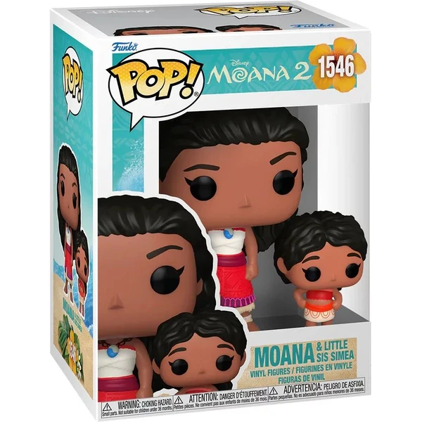 Funko POP! & Buddy #1556 Disney: Moana 2 - Moana & Little Sis - Funko POP! - Obrázek E2UC000J01