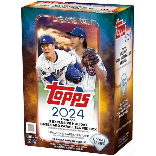 Baseballové karty Topps 2024 MLB Update Series Value Box