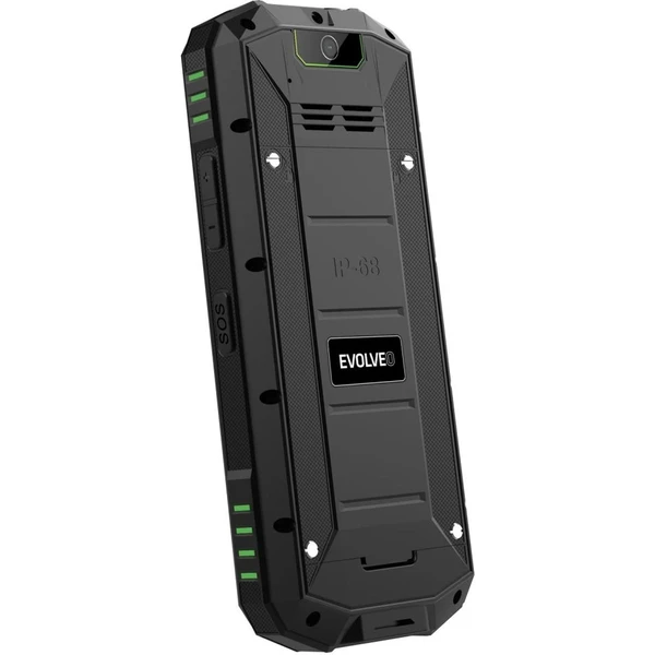 EVOLVEO StrongPhone X5 vodotěsný odolný Dual SIM telefon černo-zelený - Mobilní telefony - Obrázek E33F000P01
