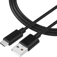 Tactical Smooth Thread  USB-A/USB-C napájecí kabel 12W 2m černý - Kabely a redukce