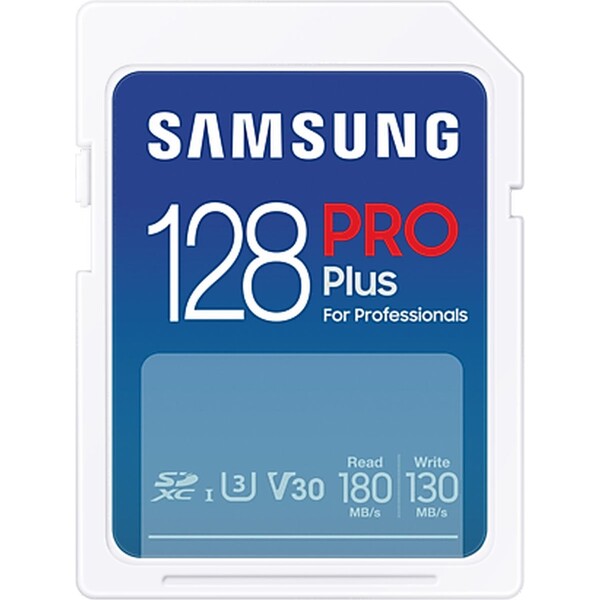 Samsung SDXC 128GB PRO PLUS MB-SD128S/EU Modrá