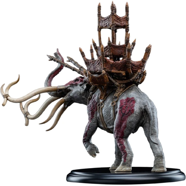Soška Weta Workshop Lord of the Rings Trilogy - Miniature Mumak in Battle 16,5 cm - Sochy a sošky - Obrázek E42H000L01