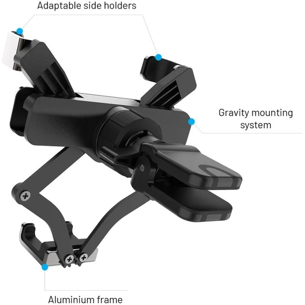 FIXED Gravity (2nd. gen) držák do mřížky ventilace space gray - Držáky - Obrázek E455000N01