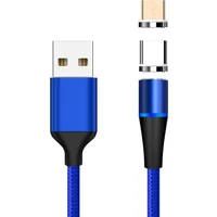 PremiumCord 2v1 napájecí kabel 1m modrý - Kabely a redukce