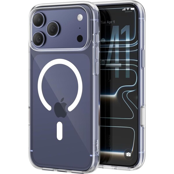 Belkin SheerForce Grip MagSafe kryt iPhone 17 Pro Max čirý