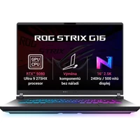 ASUS ROG Strix G16 (G615LW-NEBULA007W) šedý - Notebooky