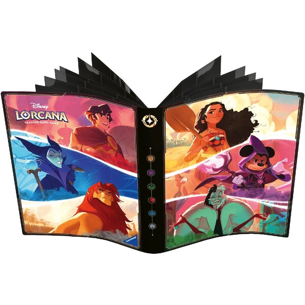 Disney Lorcana Shimmering Skies - Album na karty Iconic Characters