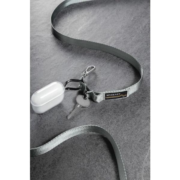 MagEasy Strap Lanyard 20mm univerzální popruh Concrete Gray - Popruhy - Obrázek E4Y4000N01