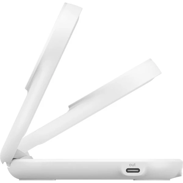 Belkin UltraCharge™ Qi2 25W 2v1 MagSafe nabíječka pro iPhone/AirPods, s USB-C bílá - Nabíječky - Obrázek E4ZM000K01