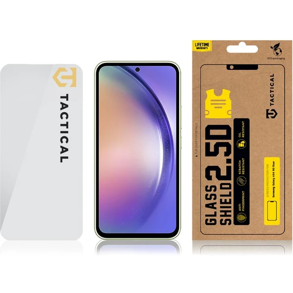 Tactical 2.5D Glass Shield sklo Samsung Galaxy A54 5G čiré - Ochranné folie a skla - Obrázek E52N100501