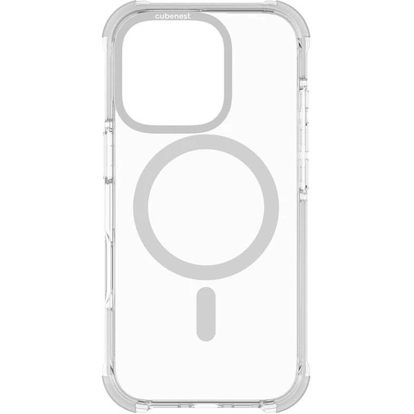 Cubenest MagPro Strong Guard kryt iPhone 16 Pro přírodní titan - Pouzdra - Obrázek E5DF000L01