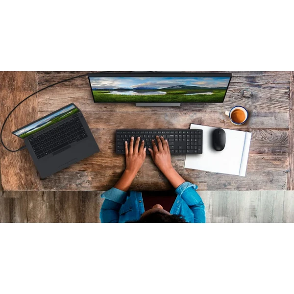 Dell Pro KM5221W bezdrátový set US - Klávesnicové sety - Obrázek E5MS000501