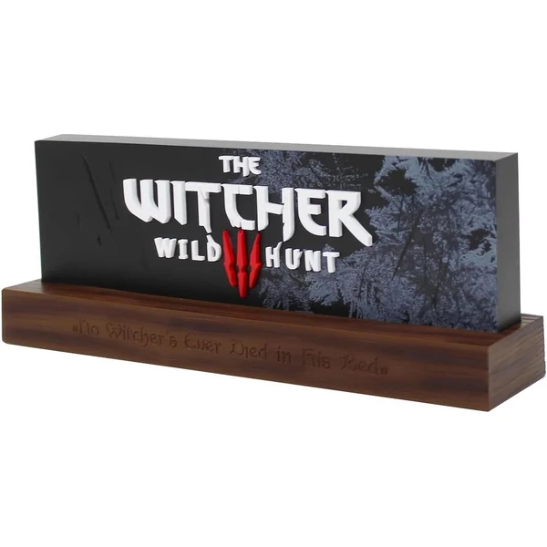 Světlo LED The Witcher - Wild Hunt Logo 22 cm USB - Lampičky - Hlavní obrázek