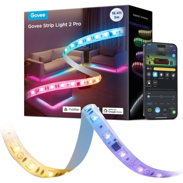 Govee Strip Light 2 Pro RGBICWW H61F53D1
