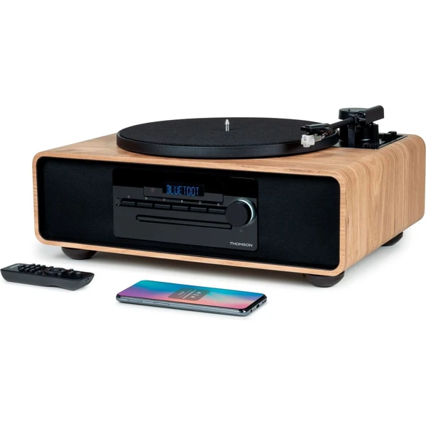 Thomson MIC300TT gramofon hnědý - Gramofony - Obrázek E5WL000K01