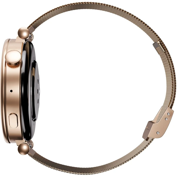 Garett Smartwatch růžově zlatá ocel - Chytré hodinky - Obrázek E5XD000N01