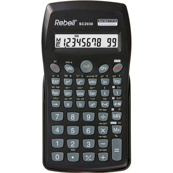 Kalkulačka Rebell SC2030 RE-SC2030 BX Černá