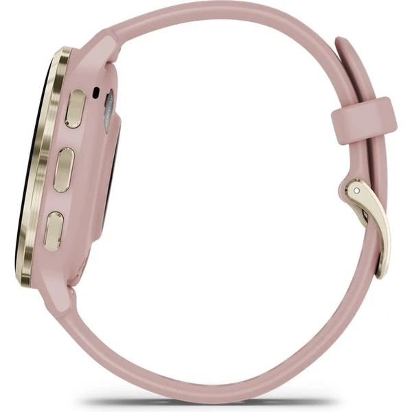 Garmin Venu 3S Cream Gold/Dust Rose Silicone Band - Chytré hodinky - Obrázek E6FA000601