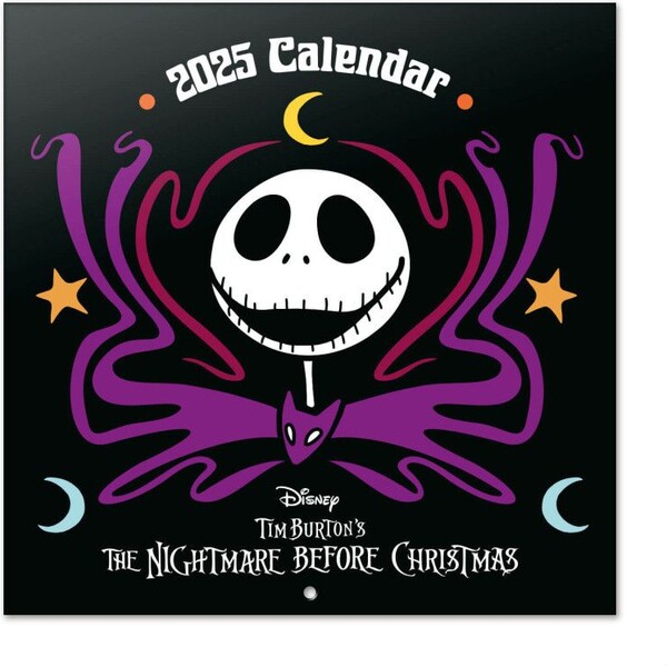 CurePink Oficiální nástěnný The Nightmare Before Christmas|Ukradené Vánoce s plakátem 30 x 30|60 cm