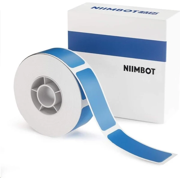 Niimbot štítky RP 12x40mm 160ks pro D11 a D110 modré - Pásky pro štítkovače - Obrázek E6S0000N01