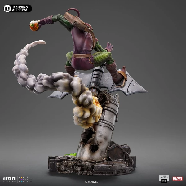 Soška Iron Studios BDS Art Scale 1/10 Marvel: Spider-man vs Villains Diorama - Green Goblin - Sochy a sošky - Obrázek E6YA000L01