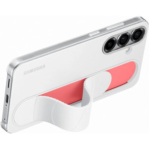 Samsung Standing Grip Case kryt s poutkem Galaxy S25+ bílý - Pouzdra - Obrázek E7CC000J01