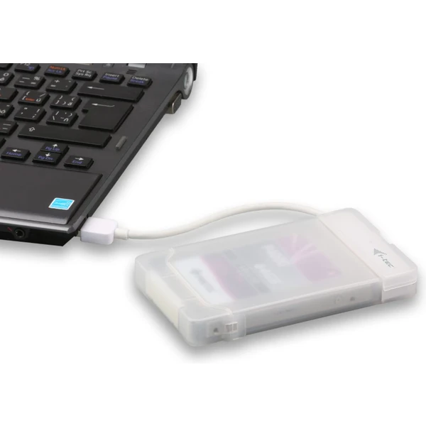i-tec MYSAFE Easy 2,5' USB 3.0 bílý - Externí boxy - Obrázek E7KWE00101