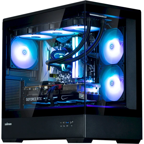 ZALMAN P30 černá - Počítačové skříně - Obrázek E7U8000P01