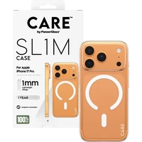 PanzerGlass® CARE SL1M (1mm) MagSafe kryt Apple iPhone 17 Pro čirý - Pouzdra