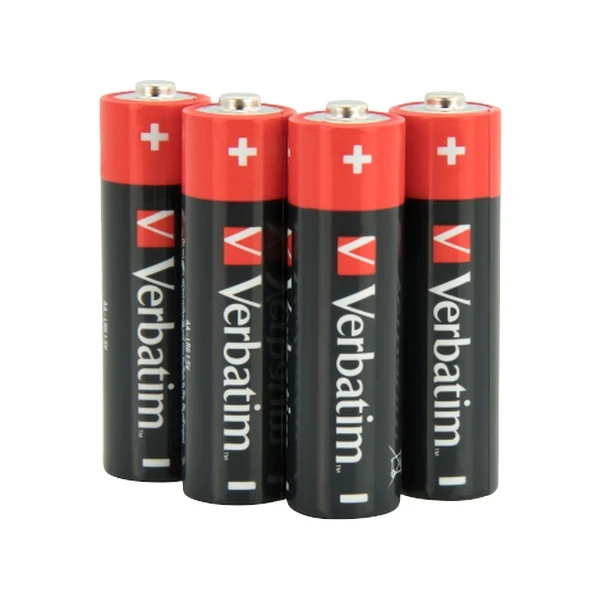 Verbatim alkalické baterie AA LR6 4x - Baterie - Obrázek E8B0100301