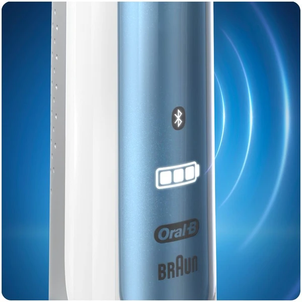 Oral-B Smart 6 6000N chytrý zubní kartáček hlavice Cross Action modrý - Zubní kartáčky - Obrázek E8HW400301