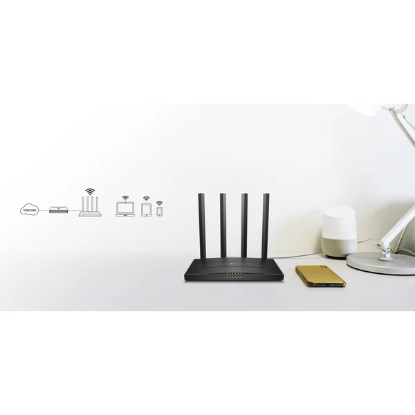 TP-Link Archer C6U Wi-Fi 5 router černý - Routery - Obrázek E8KN600301