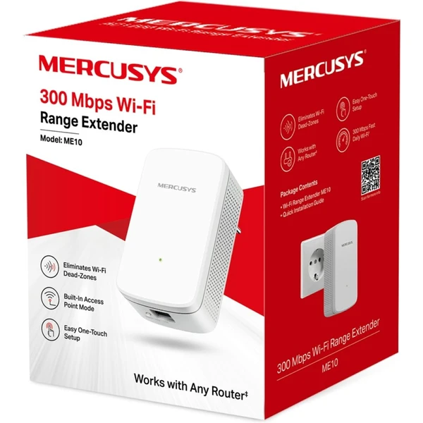 Mercusys ME10 Extender - Wi-Fi extendery - Obrázek E8R7300401