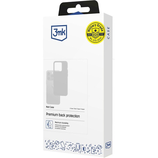 3mk ochranný kryt Matt Case Pro pro Apple iPhone 16E