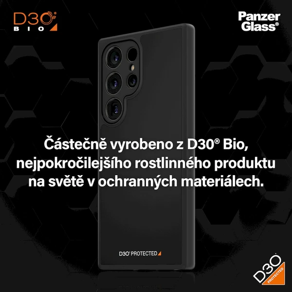 PanzerGlass HardCase D3O Samsung Galaxy S24 Ultra (Black edition) - Pouzdra - Obrázek E9D1000O01